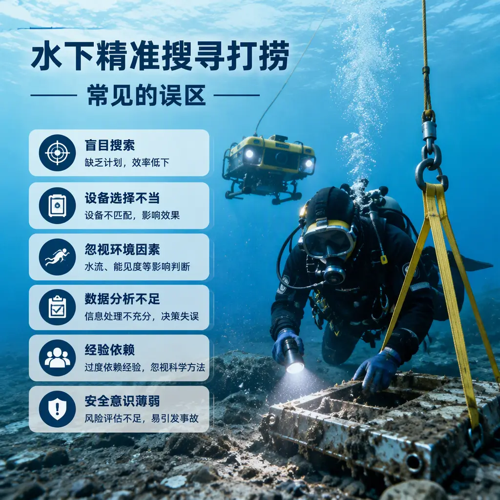 岭东水下精准搜寻打捞